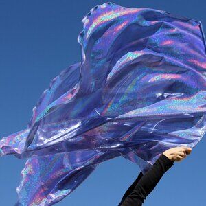 Light Purple 'Melchizedek - A Priest Forever'  Praise Banner Worship Flags Set